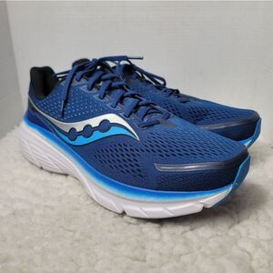 Saucony Guide 17 Men’s 14W Blue Running Shoes Stability S20937-106 New